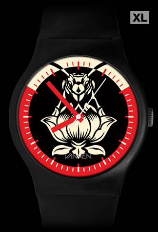Limited edition Blondie Pollinator Black Variant Vannen Artist Watch