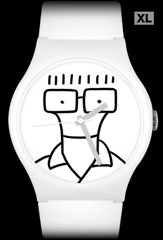 Limited edition Descendents 'Time to Rock' (silver) Vannen Artist Watch