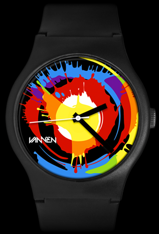 Limited edition Kii Arens Vannen artist watch