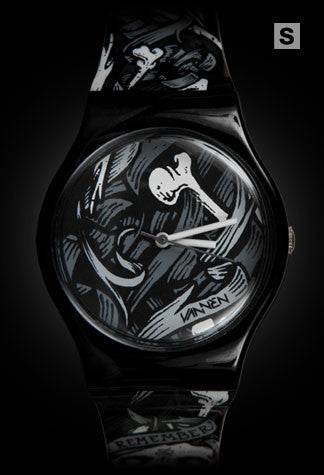 Limited edition Brian Morris 'Time Waits for No Man' Vannen Watch