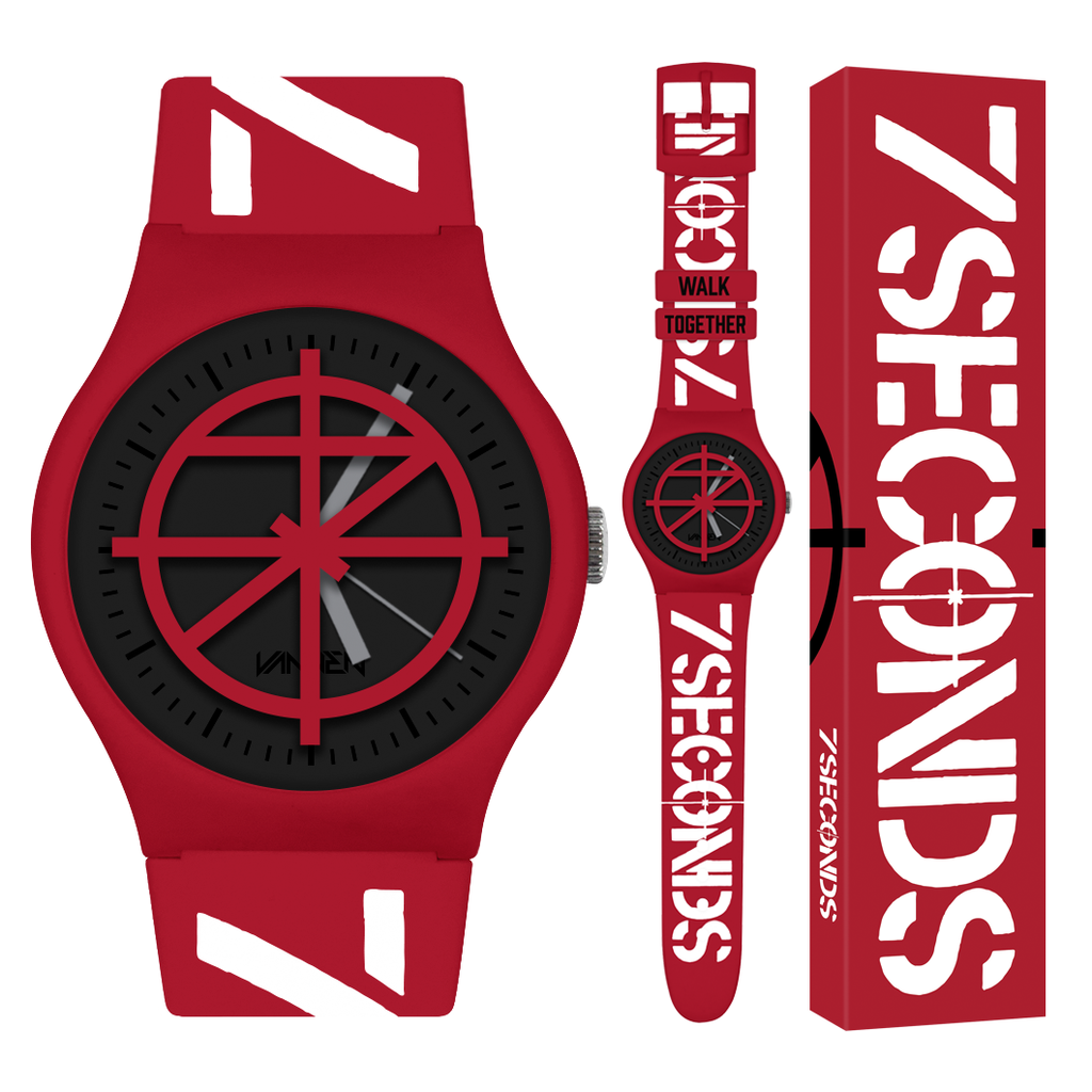 7Seconds red variant Vannen watch