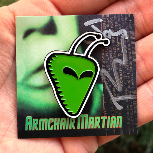 On Sale Now: Limited Edition Armchair Martian x Vannen Enamel Pins.