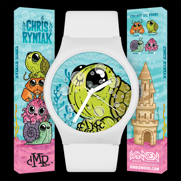 Chris Ryniak’s new, limited edition "Turtlebum" Vannen Artist Watch now available.