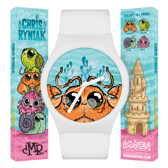Chris Ryniak’s new, limited edition ‘Clawmper’ Vannen Artist Watch now available for purchase at VannenWatches.com