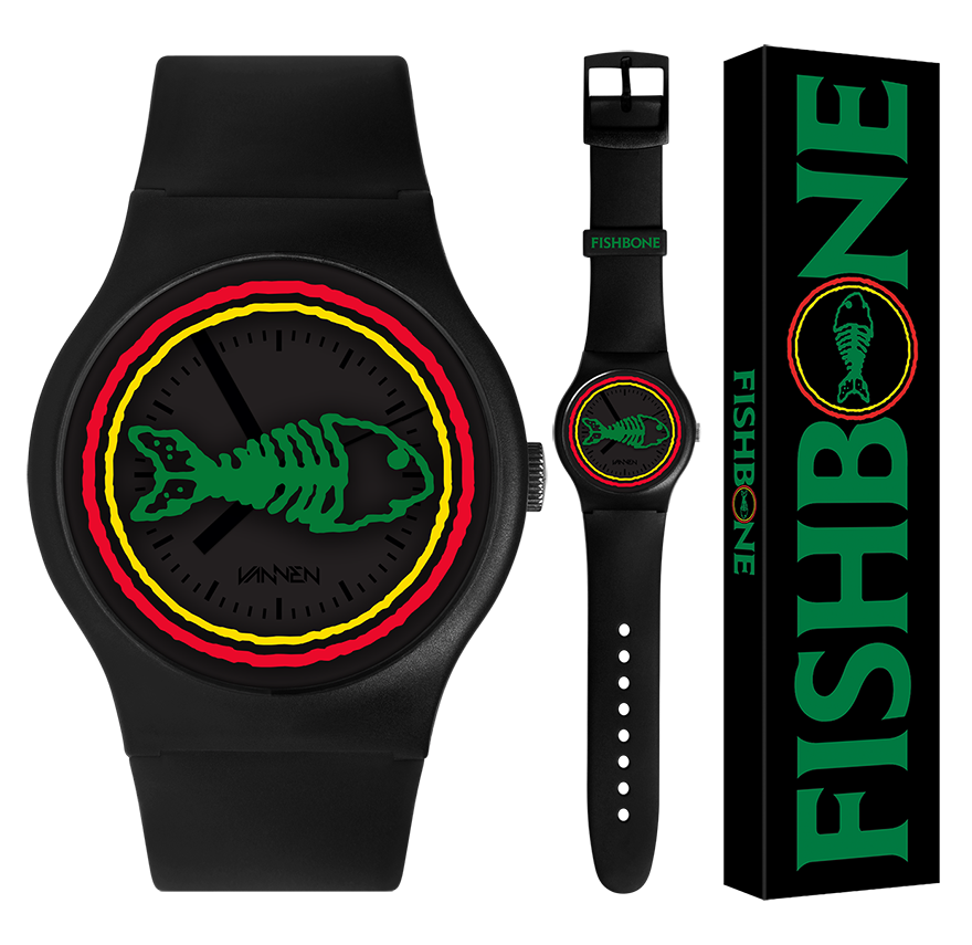 Limited edition FISHBONE x Vannen Artist Watch