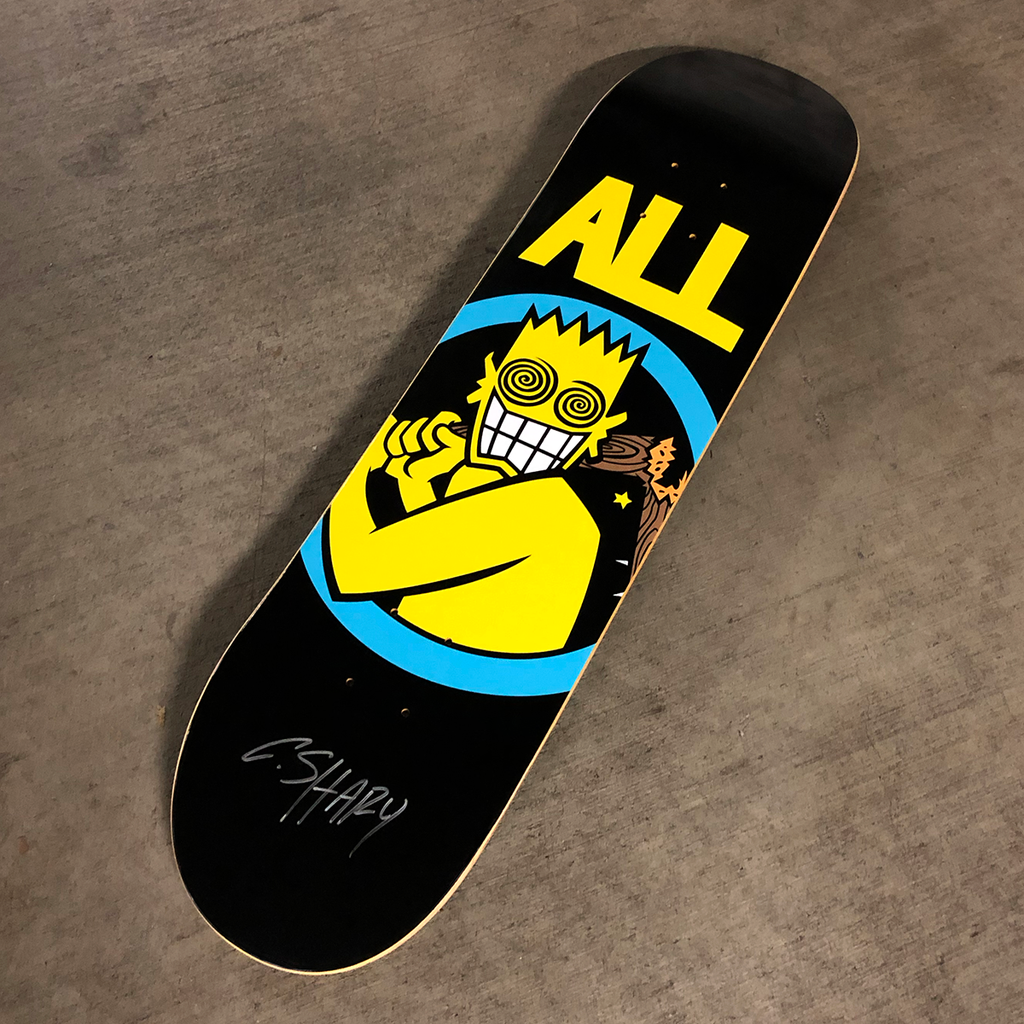 On Sale Now: Limited edition ALL Skateboard Deck from Vannen.