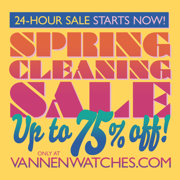 Vannen's Annual 24-Hour Spring Cleaning Sale Starts Friday, April 12th