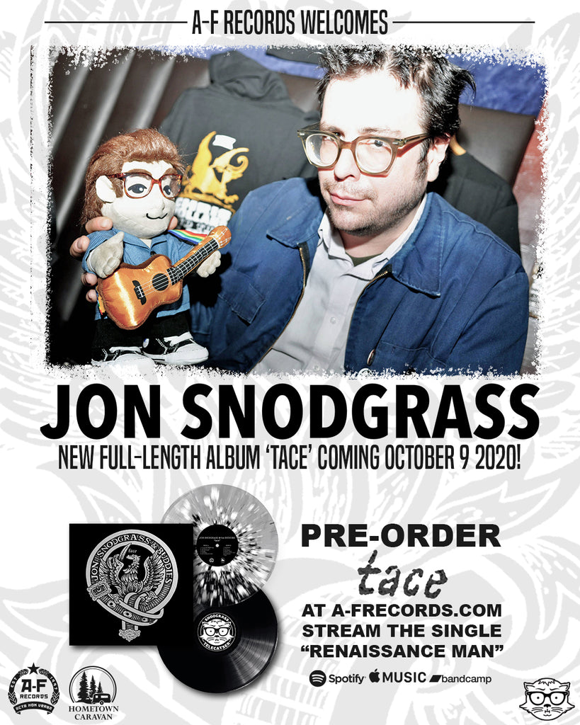 A-F Records to release new Jon Snodgrass album. Pre-orders now available!