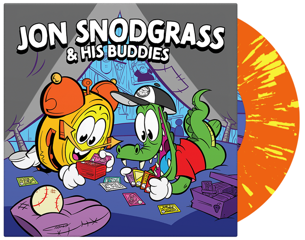 Jon Snodgrass & His Buddies 7inch record cover