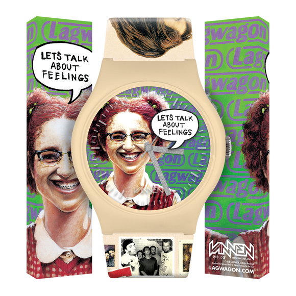 Limited edition Lagwagon “Let’s Talk About Feelings” Vannen Artist Watch NOW AVAILABLE for purchase at VannenWatches.com