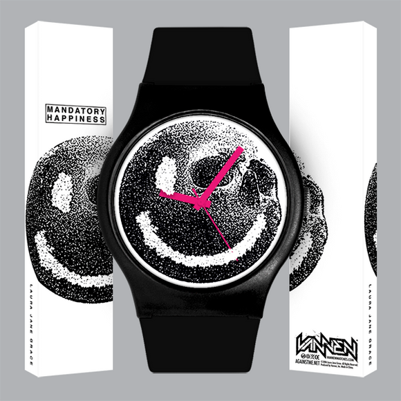 Limited Edition Laura Jane Grace Mandatory Happiness Watch Now Available for Pre-Order!