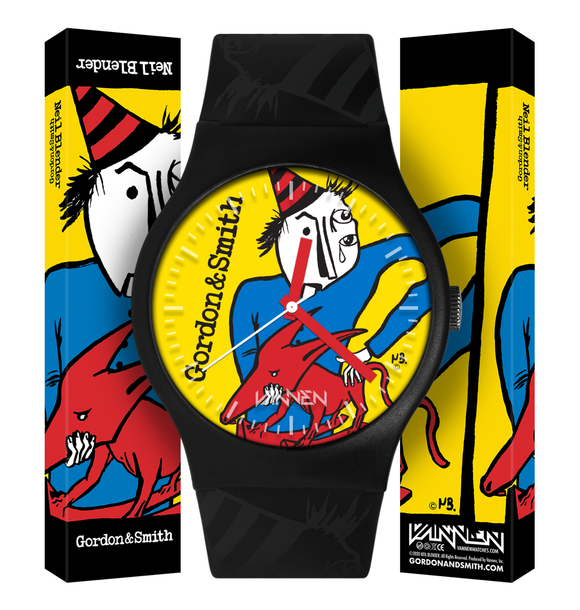 On Sale Now: Limited edition Neil Blender x G&S "Rocking Dog" watch