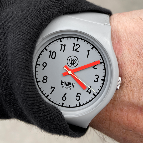 On Sale Now: Limited Edition Matte Gray Vannen Quartz Watch