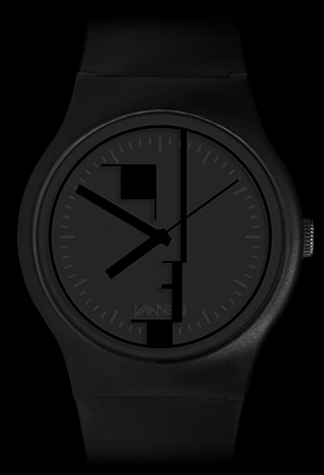 Limited edition Bauhaus World Goth Day exclusive Vannen watch