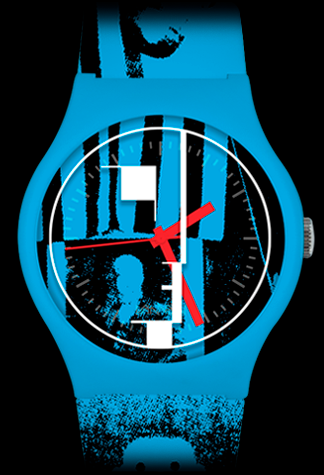 Limited edition Bauhaus Telegram Sam Vannen watch