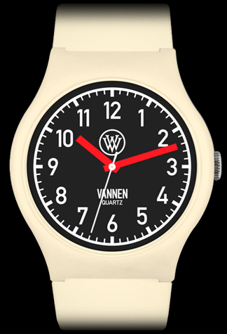 Matte Cream Limited Edition Vannen Quartz Watch