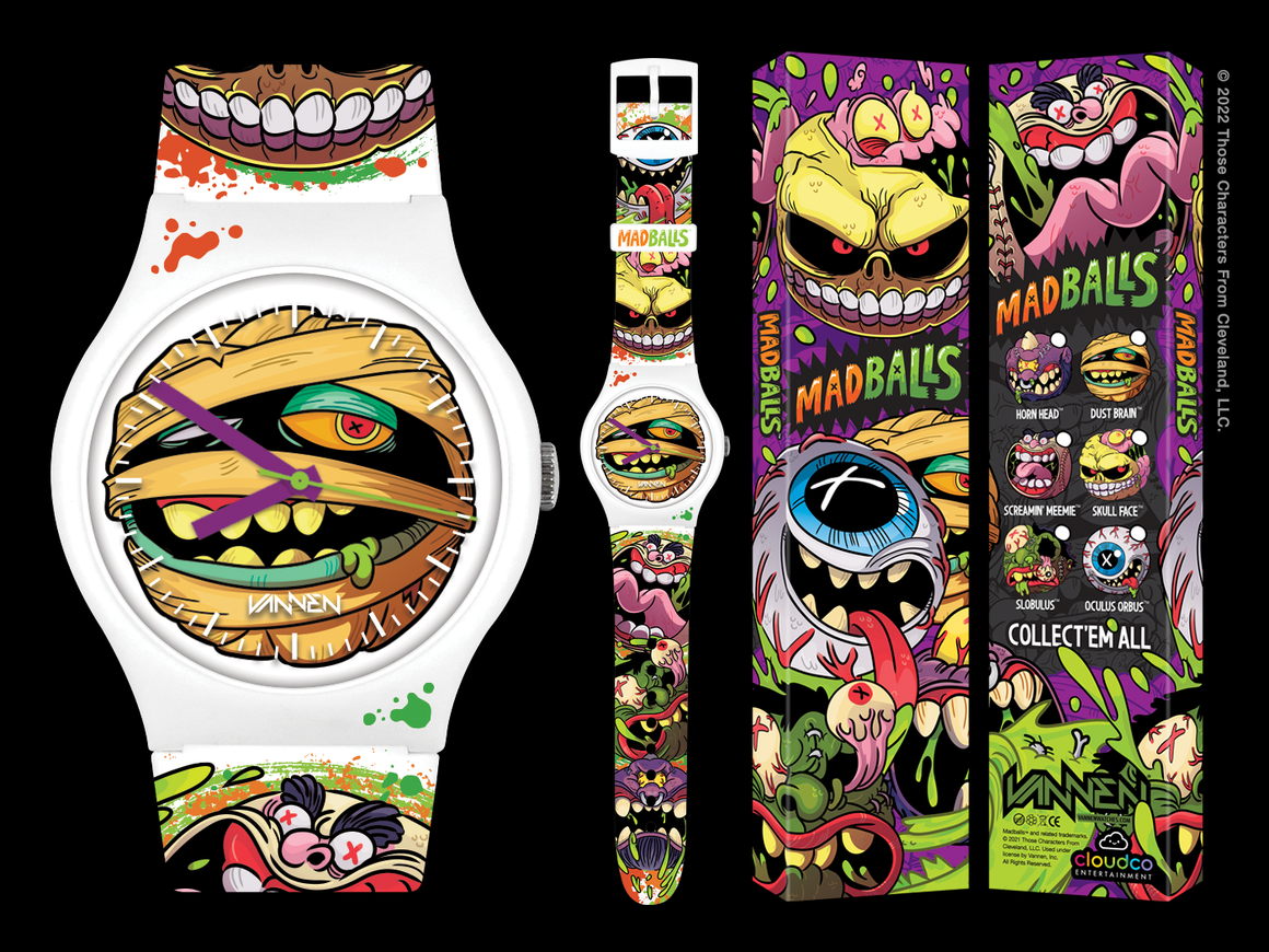 Madballs x Vannen: Limited Edition Dust Brain Watch - Vannen, Inc. Madballs x Vannen: Limited Edition Dust Brain Watch - Vannen, Inc.