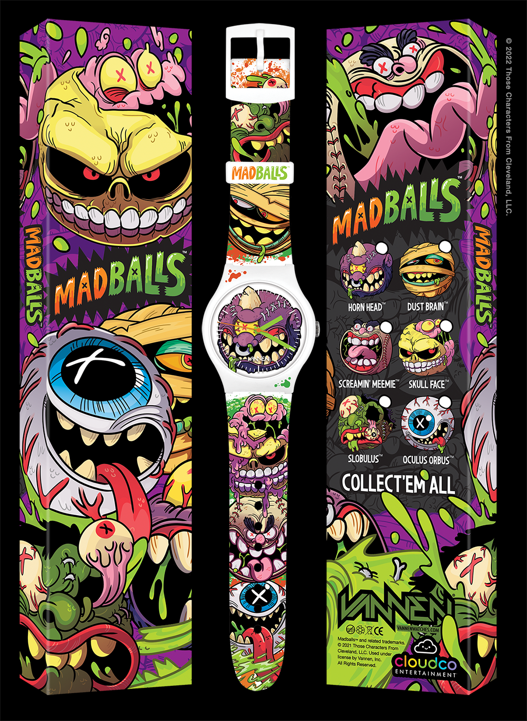 Madballs x Vannen: Limited Edition Horn Head Watch - Vannen, Inc