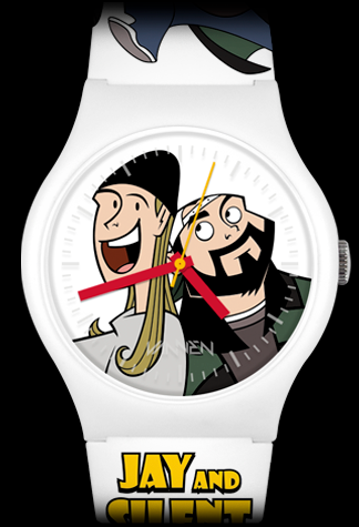 Jay and Silent Bob watch from Vannen