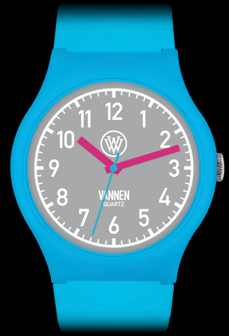 Light Blue Vannen Quartz Watch