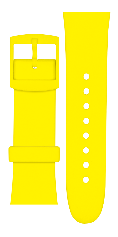 Matte yellow Vannen watch straps