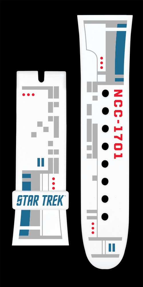 Star Trek: USS Enterprise (white) straps