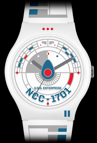 Star Trek U.S.S. Enterprise Vannen Watch (White variant)