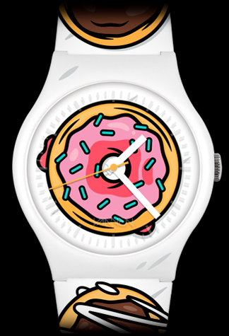 Vannen x Twin Peaks Donut Watch