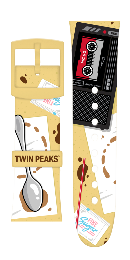 Twin Peaks Cofee watch strap set