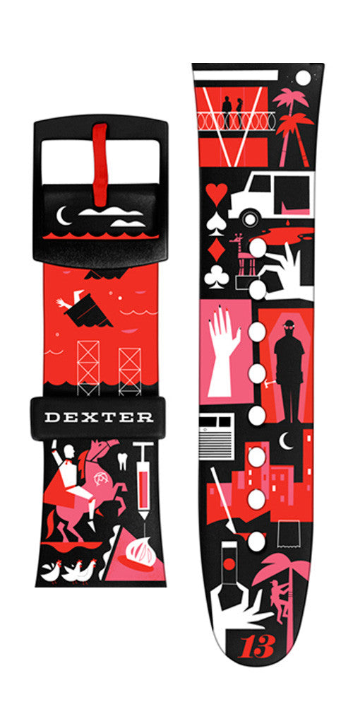 Limited Edition DEXTER Dark PAssenger Vannen Watches Strap Set