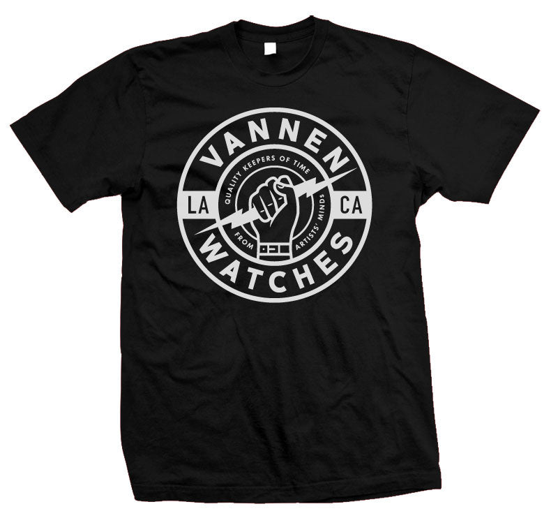 Black & White Vannen Watches "Keeper" T-shirt