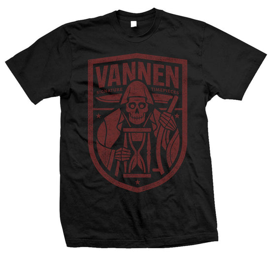 Vannen Watches Red and Black Reaper T-Shirt