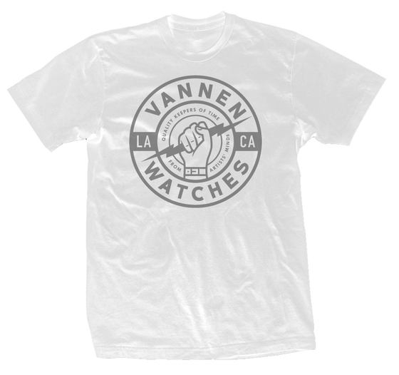 Vannen Watches White and Grey "Keeper" T-Shirt