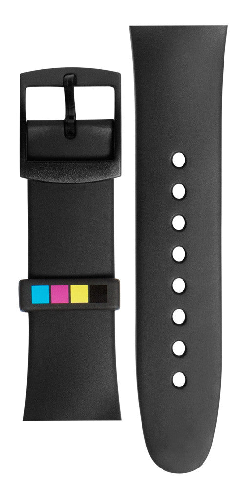 Limited Edition CMYK Black Vannen Watches Strap Set